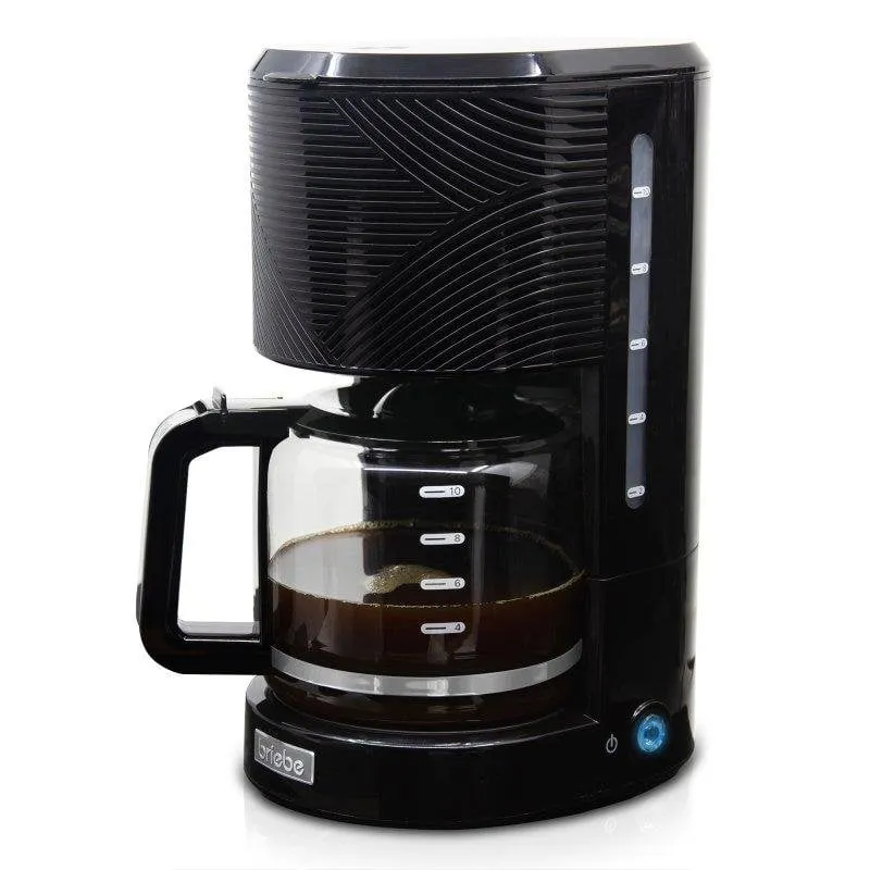 Caffettiera filtro Briebe CM1171BLK 10 tazze 1,25 L antigoccia auto-spegnimento - immagine 1
