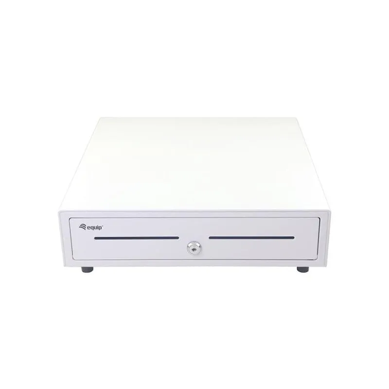 Cassetto portadenaro Equip 351011 automatico e manuale 12 V bianco - immagine 1