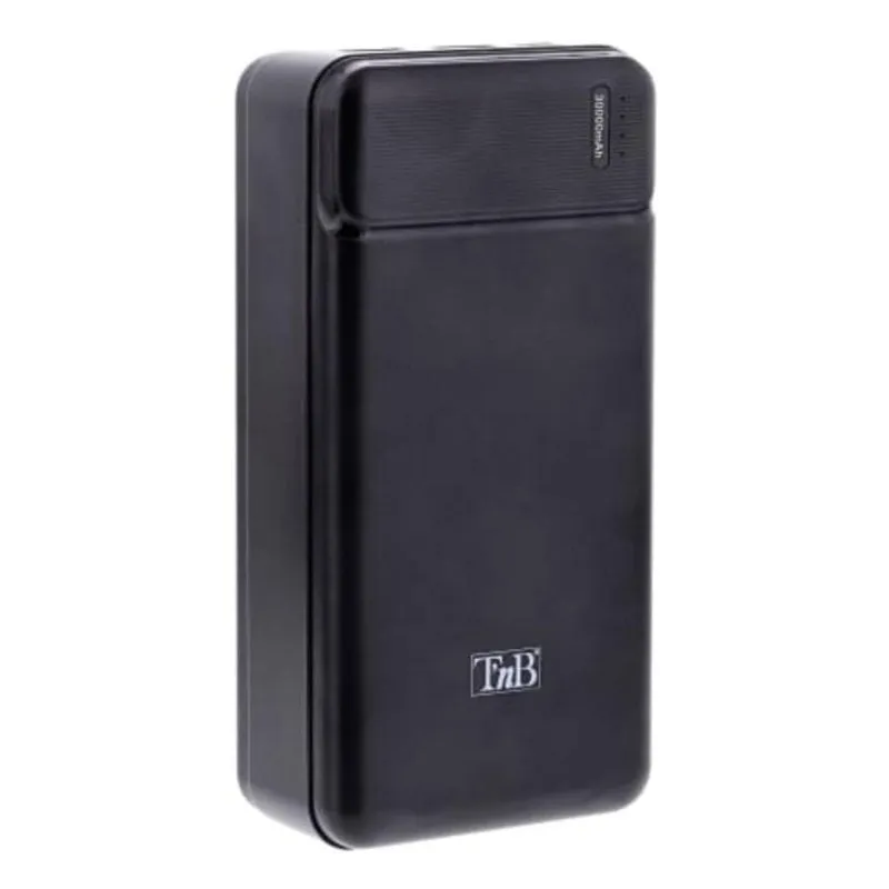 Batteria Esterna TnB PBU30000 30000 mAh Power Delivery Ricarica Rapida Nera - immagine 1