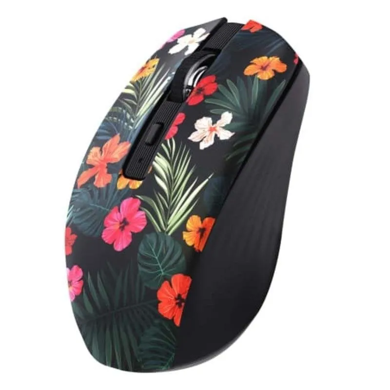 Mouse TnB MWXAMAZO Bluetooth USB 1600 DPI Nero Batteria Ricaricabile - immagine 1