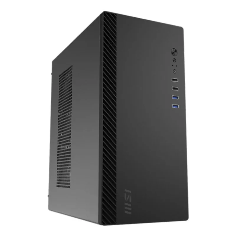 Case MSI PRO SHIELD M100P Nero Midi Tower Micro ATX Mini-ITX USB 3.2 - immagine 1