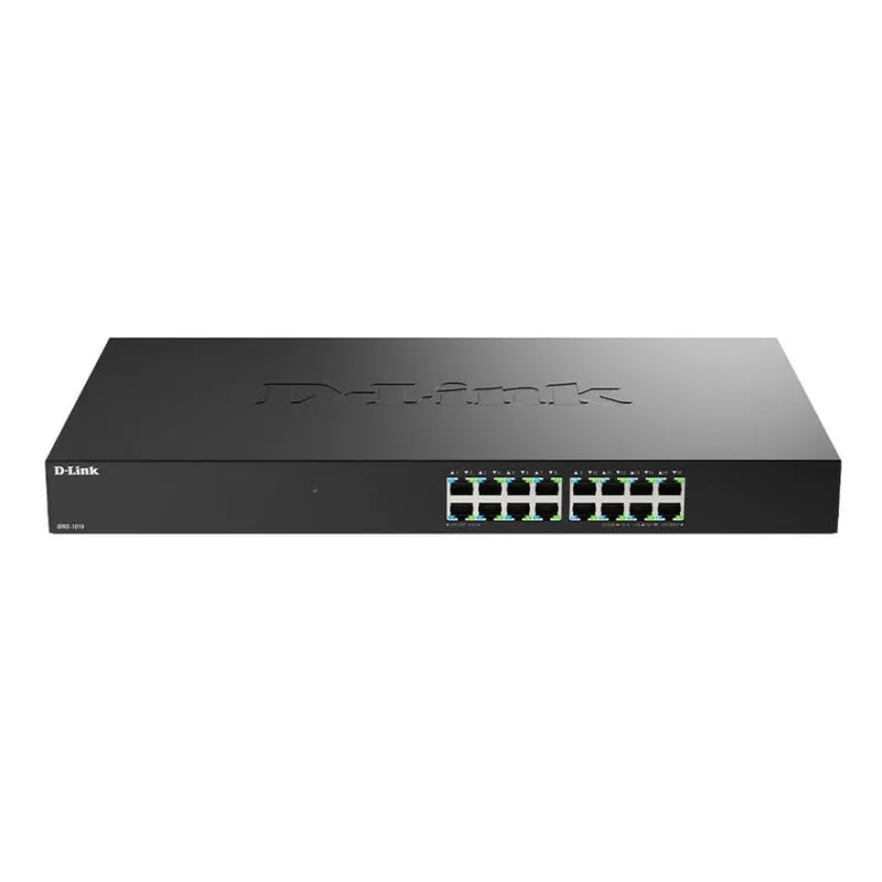 Switch D-Link DMS-1016 16 Porte 2.5G Ethernet L2+ Fanless Rack - immagine 1