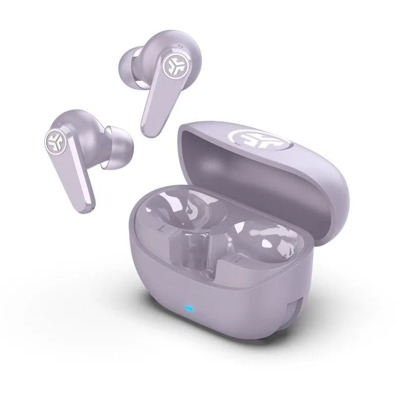Auricolari JLab Go Pods ANC true wireless Bluetooth con cancellazione del rumore, touch, lilla - immagine 1