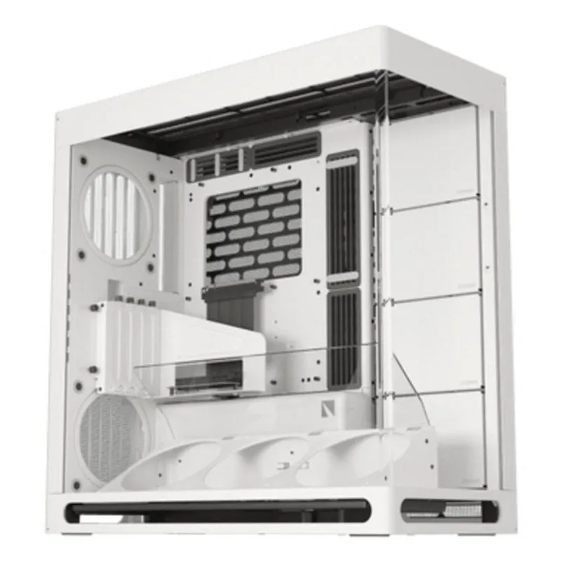 Case HAVN HS 420 VGPU White Midi Tower ATX EATX micro ATX con vetro temperato - immagine 1