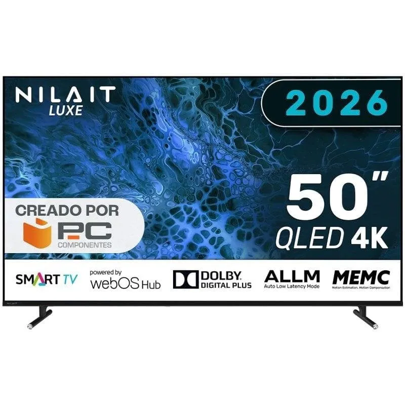 TV Nilait QLED 50UD8004SWOS 50" 4K UltraHD 60Hz Smart TV WebOS HDR10 - immagine 1