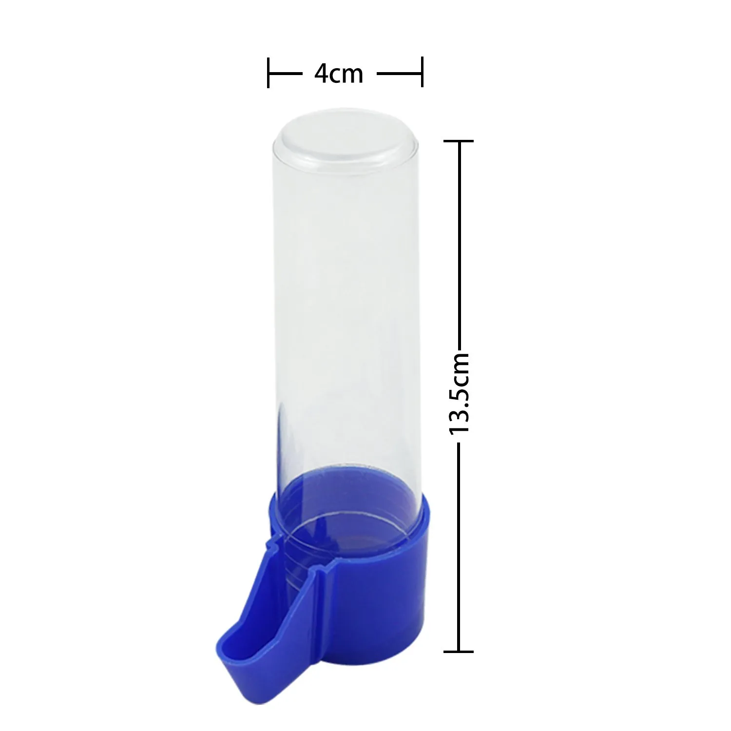 Nobleza - 2 x Abbeveratoio Uccelli, Abbeveratoio dell'alimentatore della Gabbia 90ml - Adatto per Uccelli da Compagnia di Piccole e Medie Dimensioni Come Canarini e Parrocchetti - immagine 2