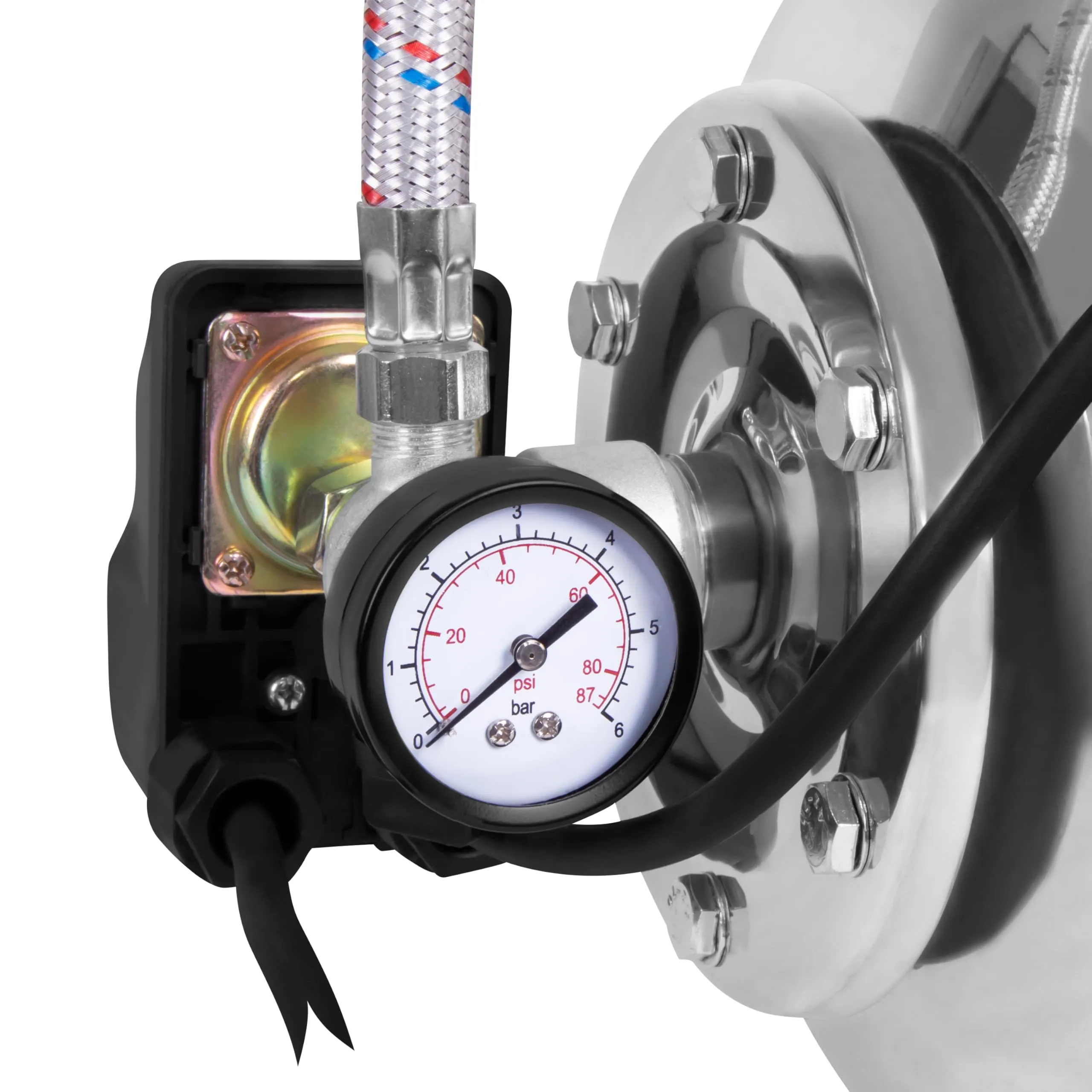 VONROC Pompa acqua Idrofora 1000W con Serbatoio 19L | 3500 l/h - immagine 5