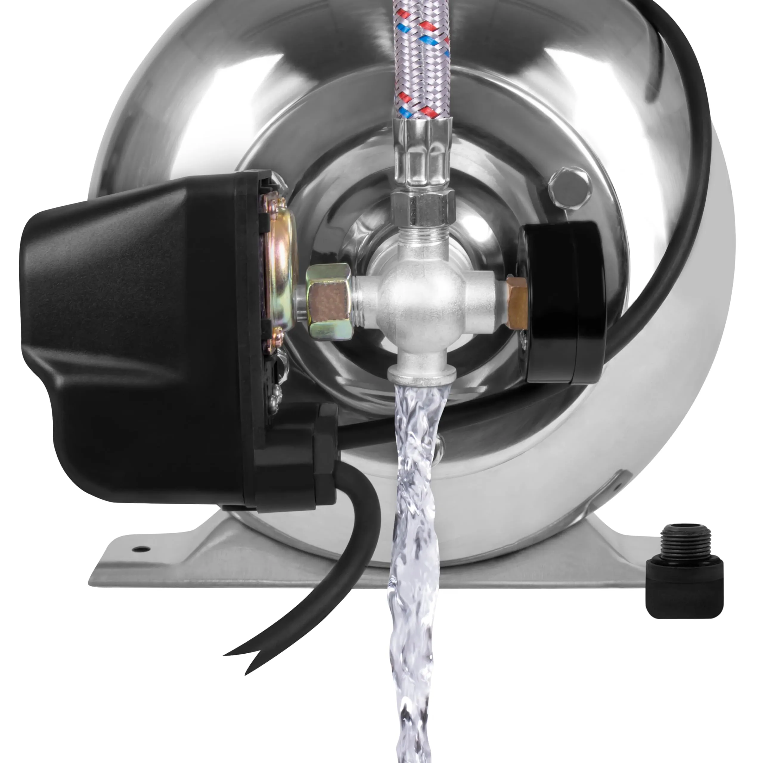 VONROC Pompa acqua Idrofora 1000W con Serbatoio 19L | 3500 l/h - immagine 6