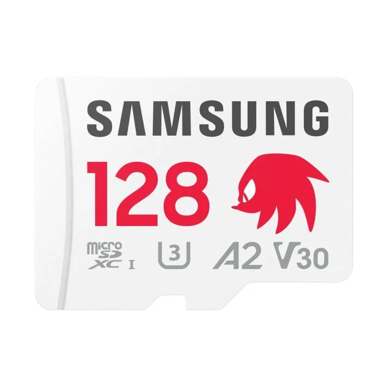 Scheda MicroSDXC Samsung MB-MD128S 128GB UHS-I 180MB/s 130MB/s A2 V30 SD - immagine 1