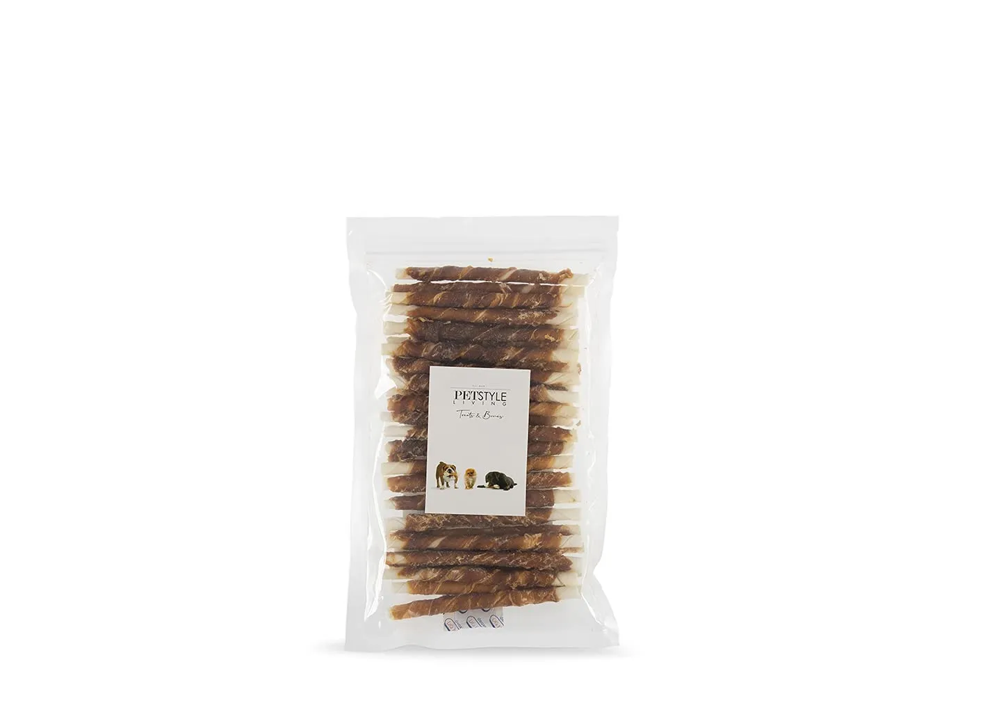 Petstyle Living Bastoncini da Masticare con Anatra - Snack per Cani - 12,5cm - 30 Pezzi - immagine 1