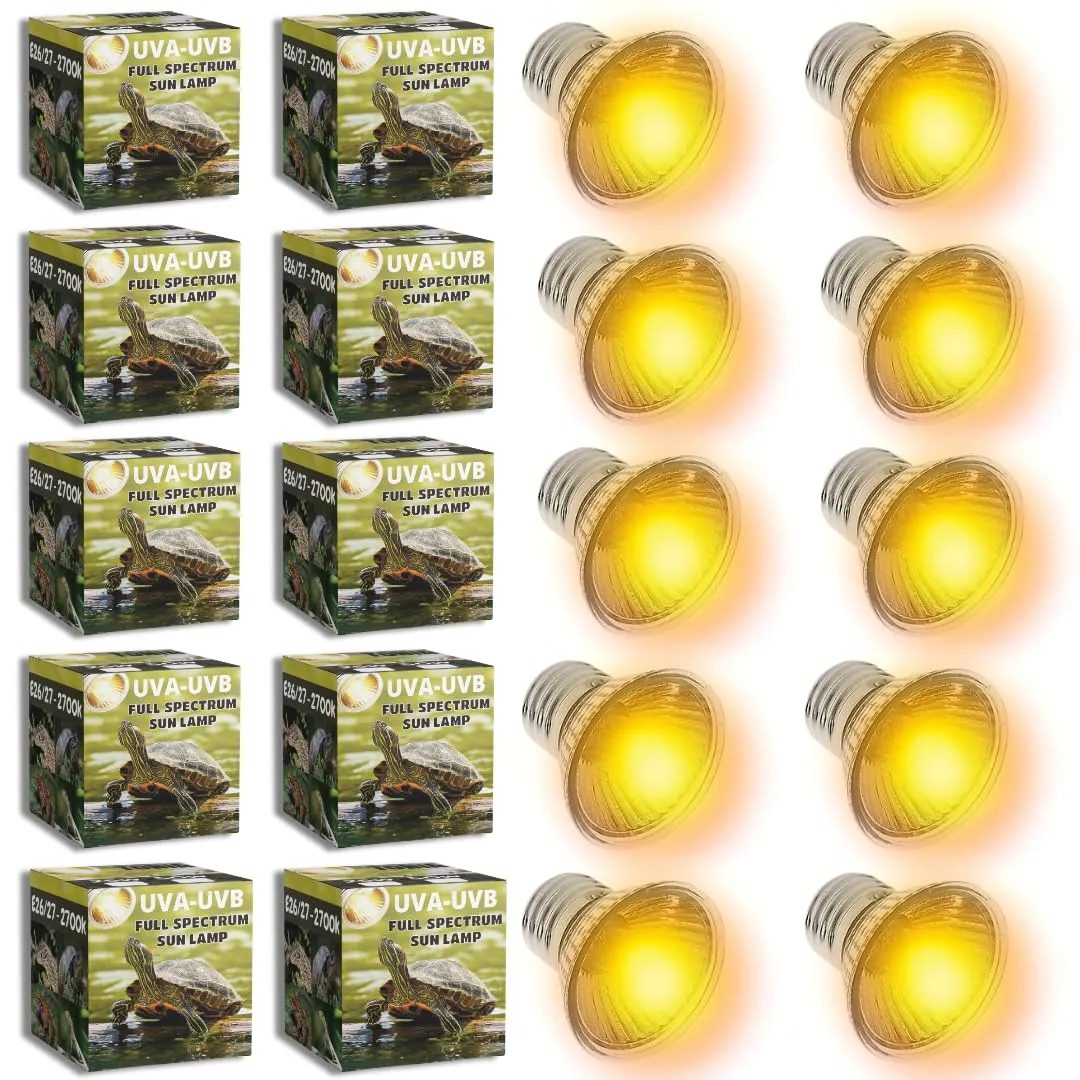 Tonia Lampada UVB 3.0 25W e 50W – Luce solare a spettro completo per rettili e anfibi (10, 50w) - immagine 1