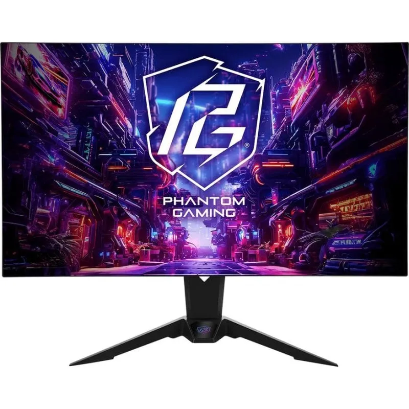 Monitor Asrock PGO32UFS 31.5" UltraHD 4K 480Hz OLED 0.03ms Gaming FreeSync HDR True Black - immagine 1