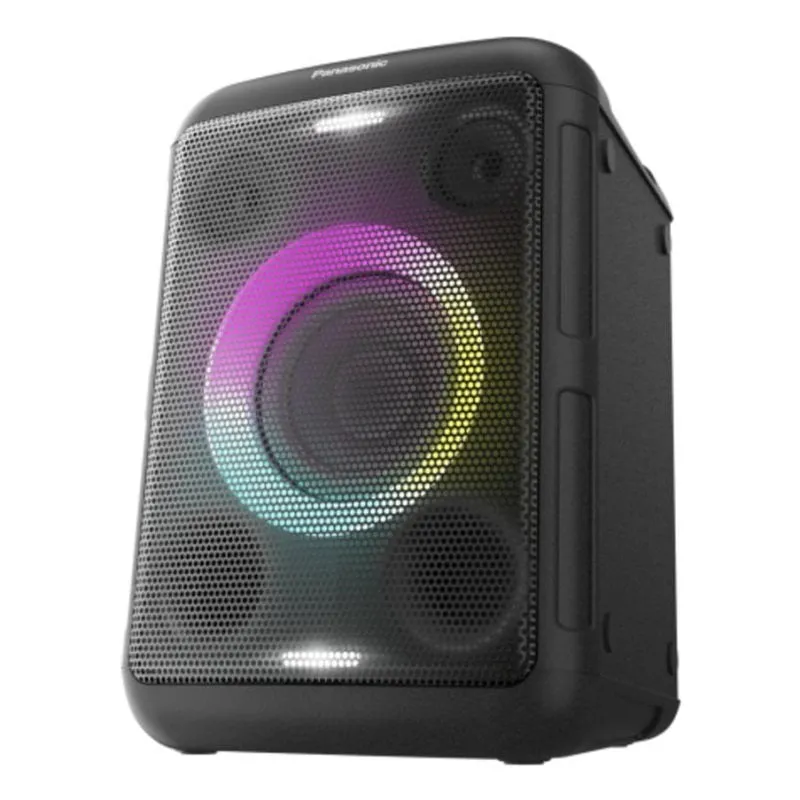 Altavoces Panasonic Portatili stereo Wireless 75W con LED e microfono - immagine 1