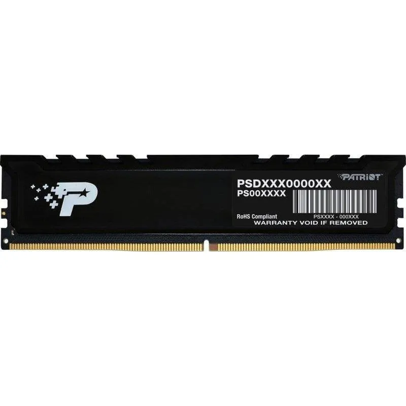 Memoria RAM Patriot Signature Premium PSP516G560081H1 16GB 1x16GB DDR5 5600MHz CL46 Unbuffered - immagine 1