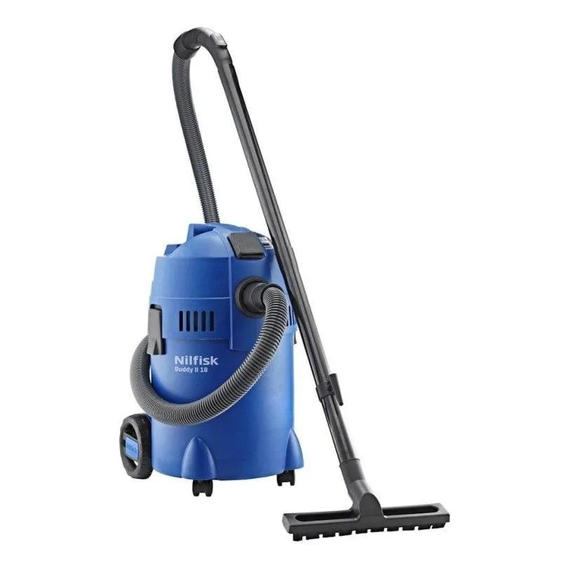 Bidone Aspiratutto Nilfisk Buddy II 18 1200W 18L Secco e Umido Cavo 4m - immagine 1