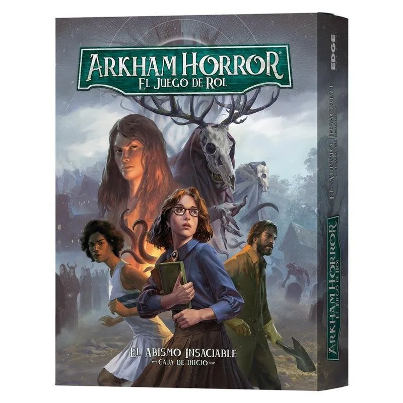 Gioco da tavolo Asmodee Arkham Horror el juego de rol Caja de inicio strategico - immagine 1