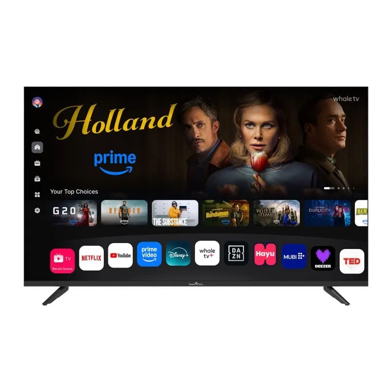 TV Smart Tech QLED 43QH02V 43" 4K Smart TV Whale OS Bluetooth - immagine 1