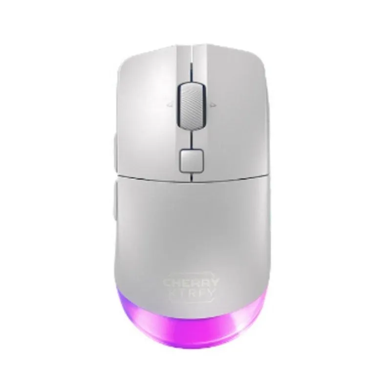 Ratón CHERRY XTRFY M50 Wireless Bluetooth RF USB 12000DPI Bianco RGB 4D Wheel - immagine 1