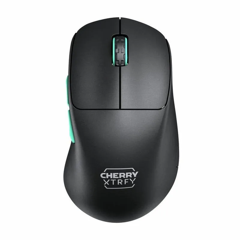 Mouse CHERRY XTRFY M64 Wireless 26000DPI Nero Turchese Ultra Leggero 75h - immagine 1