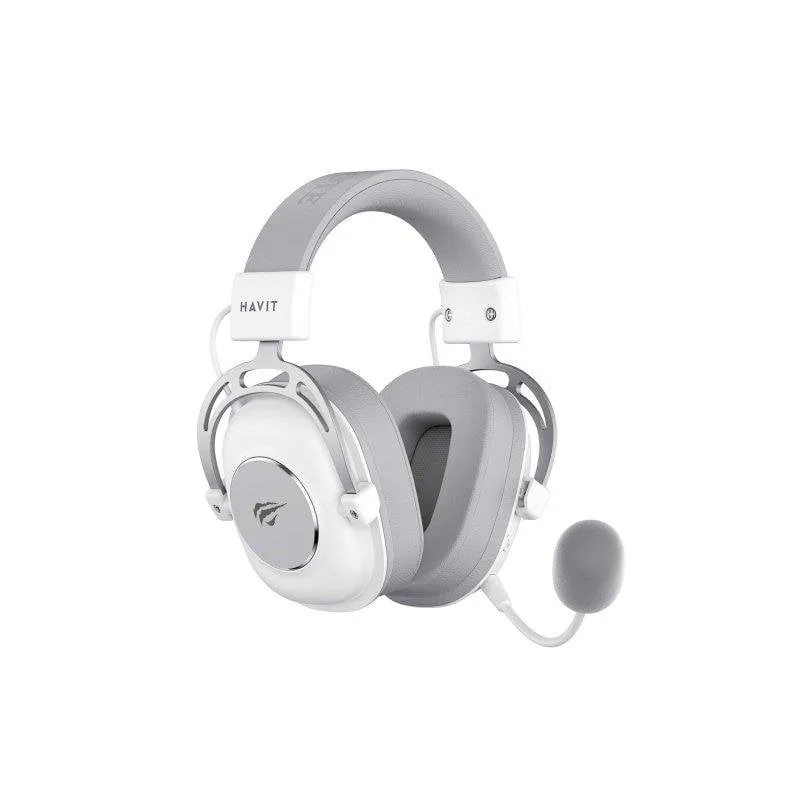 Auricolari Havit H2002YG Wireless e cablati 2.4GHz Gaming con Bluetooth e microfono Braccio Bianchi e Grigi - immagine 1