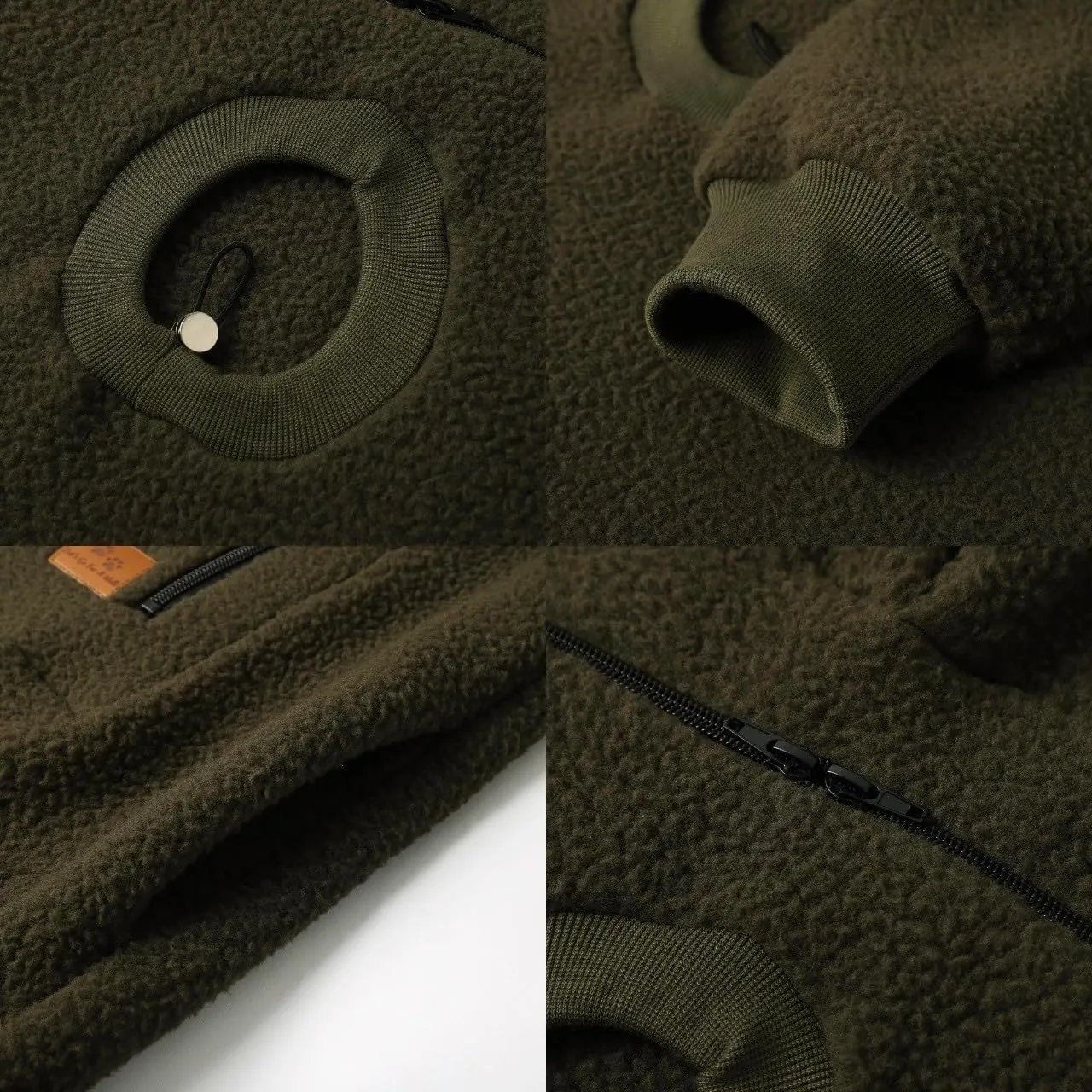 lozssnigzi Felpa Porta Gatto da Donna in Pile con Cappuccio - Grande Tasca a Marsupio Porta-Animali per Cagnolini, Gattini e Gatti, Morbida e Confortevole, Hoodie per Gli Amanti degli Animali - immagine 8