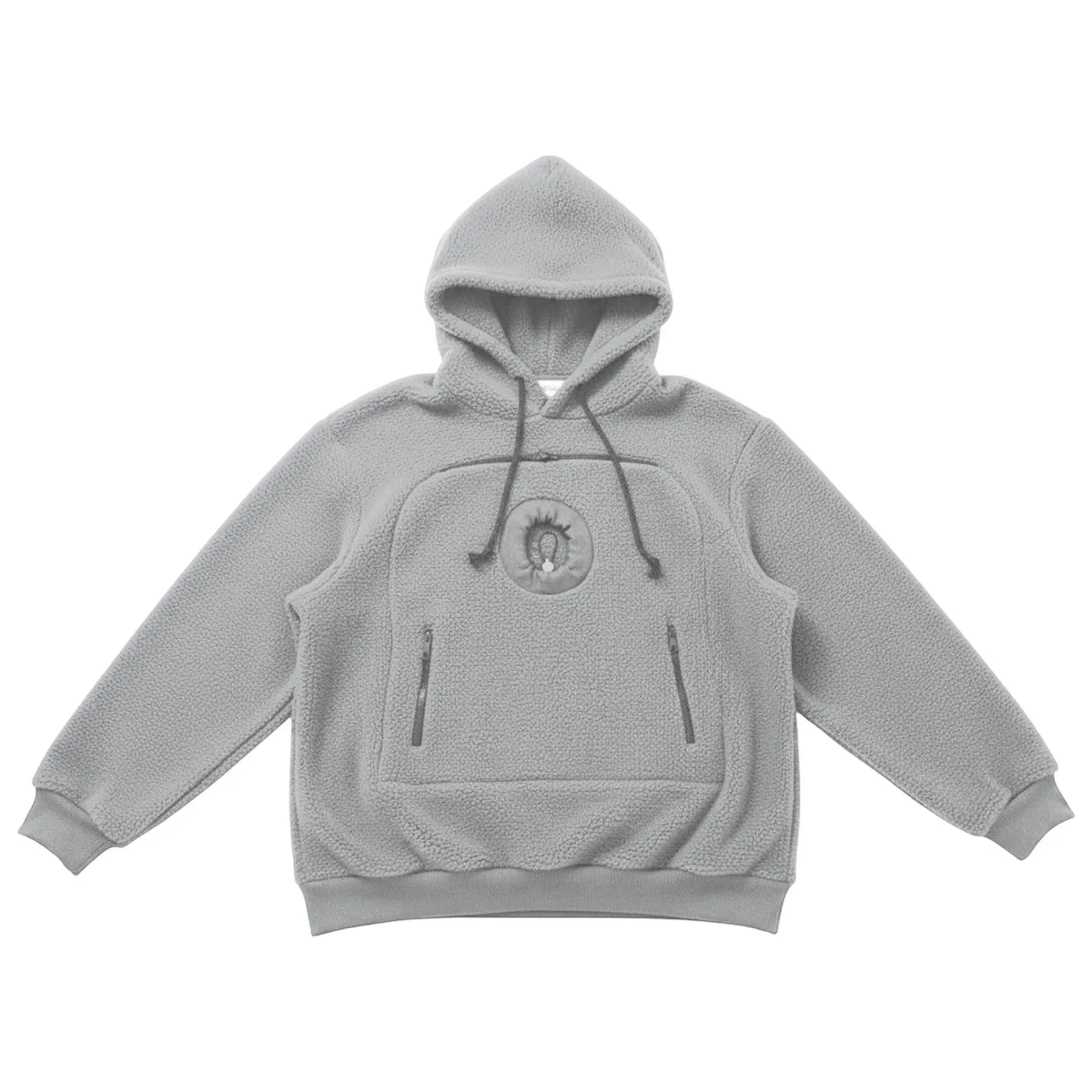 lozssnigzi Felpa Porta Gatto da Donna in Pile con Cappuccio - Grande Tasca a Marsupio Porta-Animali per Cagnolini, Gattini e Gatti, Morbida e Confortevole, Hoodie per Gli Amanti degli Animali - immagine 5
