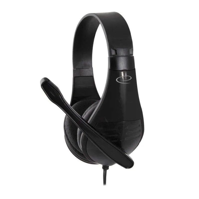 Auricolari Esperanza EH209K con cavo Jack 3,5 mm Gaming Microfono Integrato Nero - immagine 1