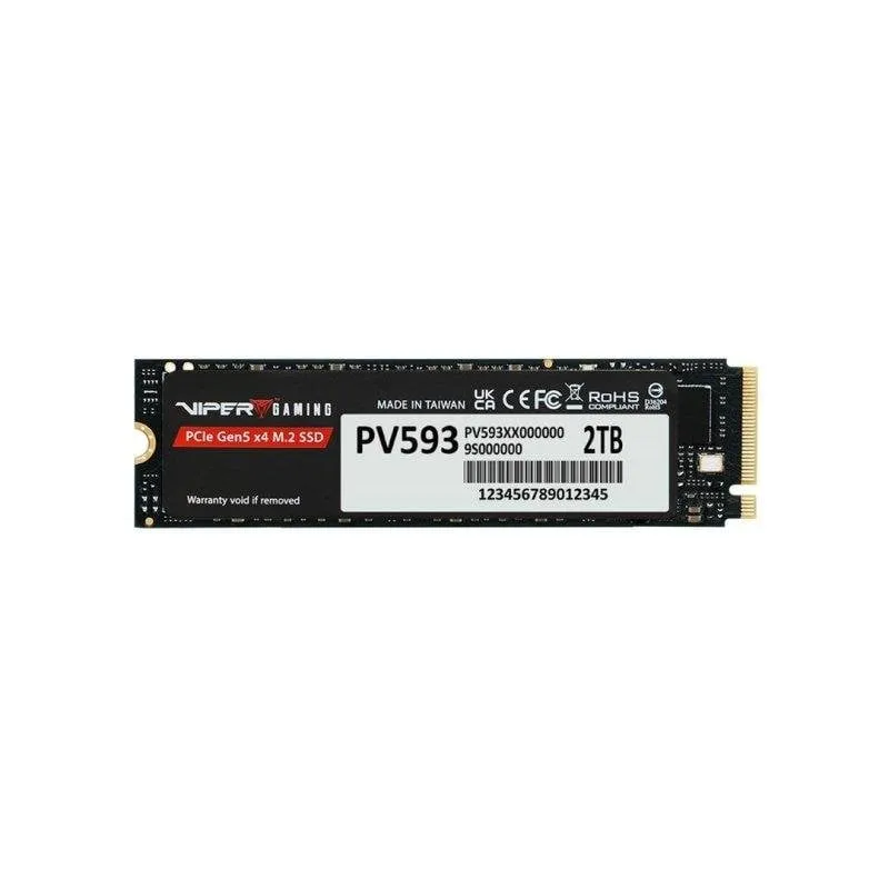 Disco Duro Patriot Viper PV593 2TB M.2 PCIe Gen5 14000MB/s NVMe 2.0 - immagine 1