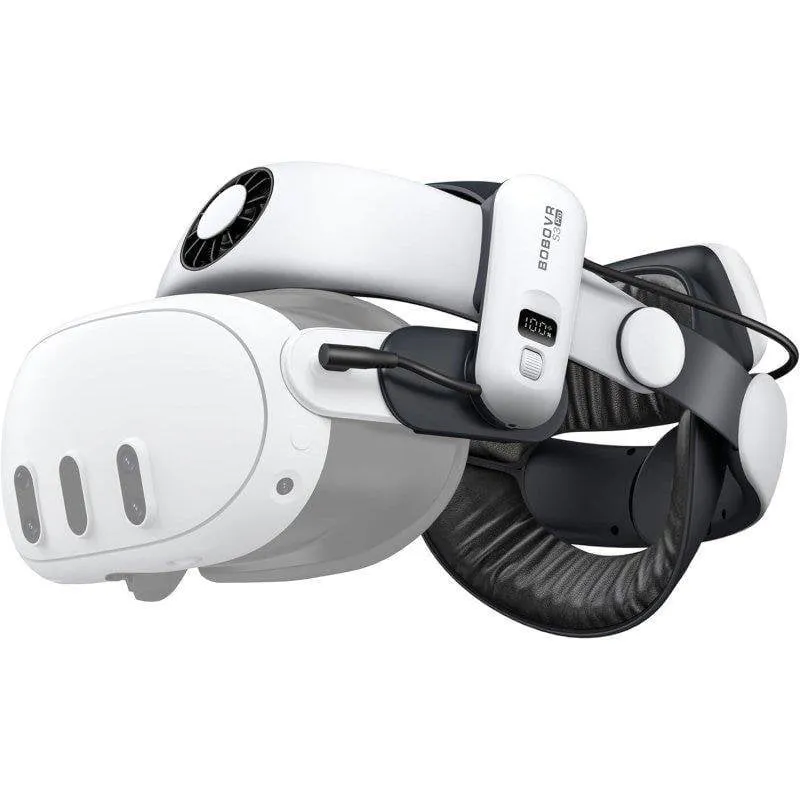 Cintura batteria BOBOVR S3 Pro Meta Quest 3/3S ventilatore frontale 10 000 mAh - immagine 1