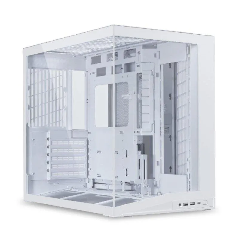 Case PC Lian Li O11 Dynamic Mini V2 Flow Bianco ATX microATX Mini-ITX - immagine 1