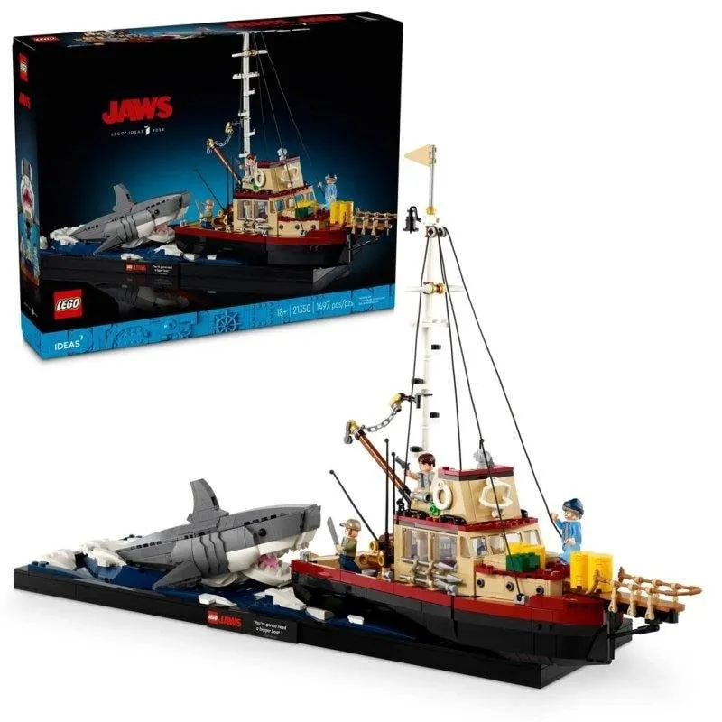 LEGO Ideas 21350 Tiburón 21350 1497 pezzi - immagine 1