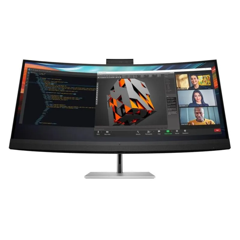 Monitor HP Series 7 Pro 740pm 39,7" UltraHD 5K IPS 60Hz Curvo Webcam 4K Audio Hi-Fi - immagine 1
