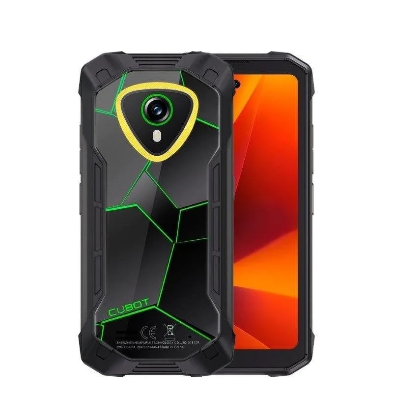 Cubot KingKong Mini 4 6GB 128GB 4.7" 90Hz 4G Dual SIM NFC IP68 IP69K MIL-STD-810H Android 15 Verde - immagine 1