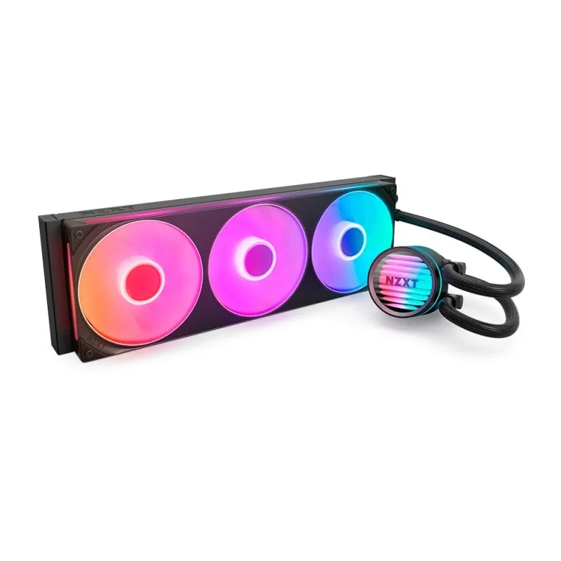 Refrigerazione Liquida NZXT Kraken Core 360 RGB 360mm 3 Ventole RGB Multicolore - immagine 1
