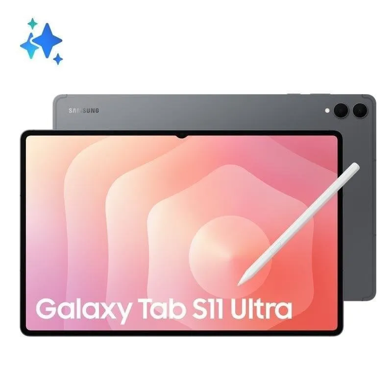 Tablet Samsung Galaxy Tab S11 Ultra WiFi 14,6" Grigio 12GB 256GB Penna Inclusa Dynamic AMOLED - immagine 1