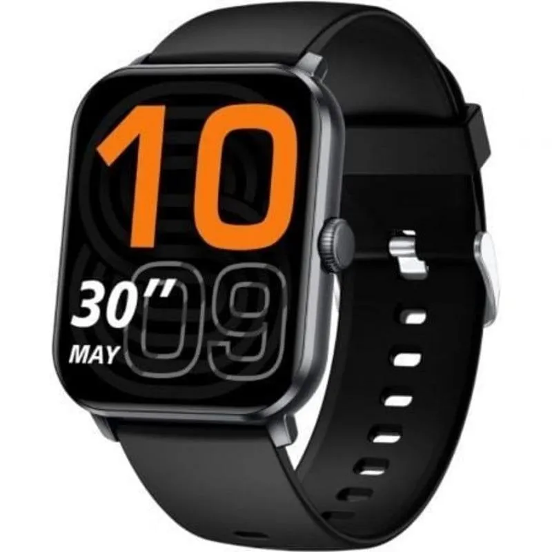 Qubo SMT-200 Bluetooth 46mm Display 1,83" 240x280 Nero IP68 Chiamate Bluetooth - immagine 1