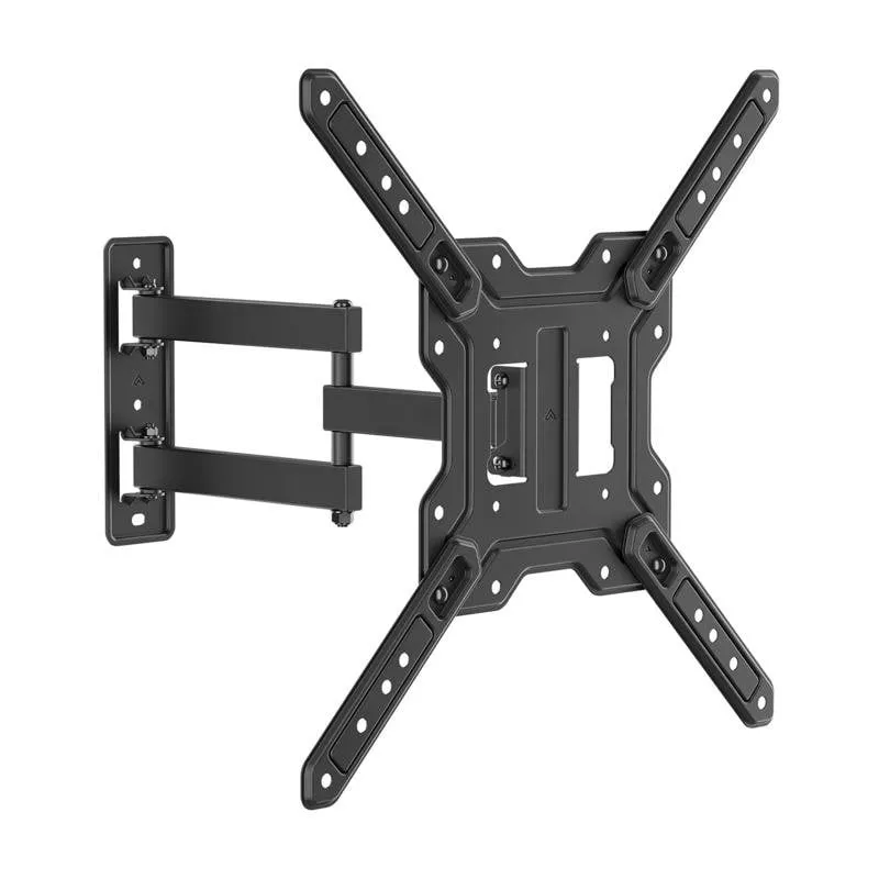 Supporto TV Aisens WT65TSE-417 da 23" a 65" acciaio girevole inclinabile nero - immagine 1