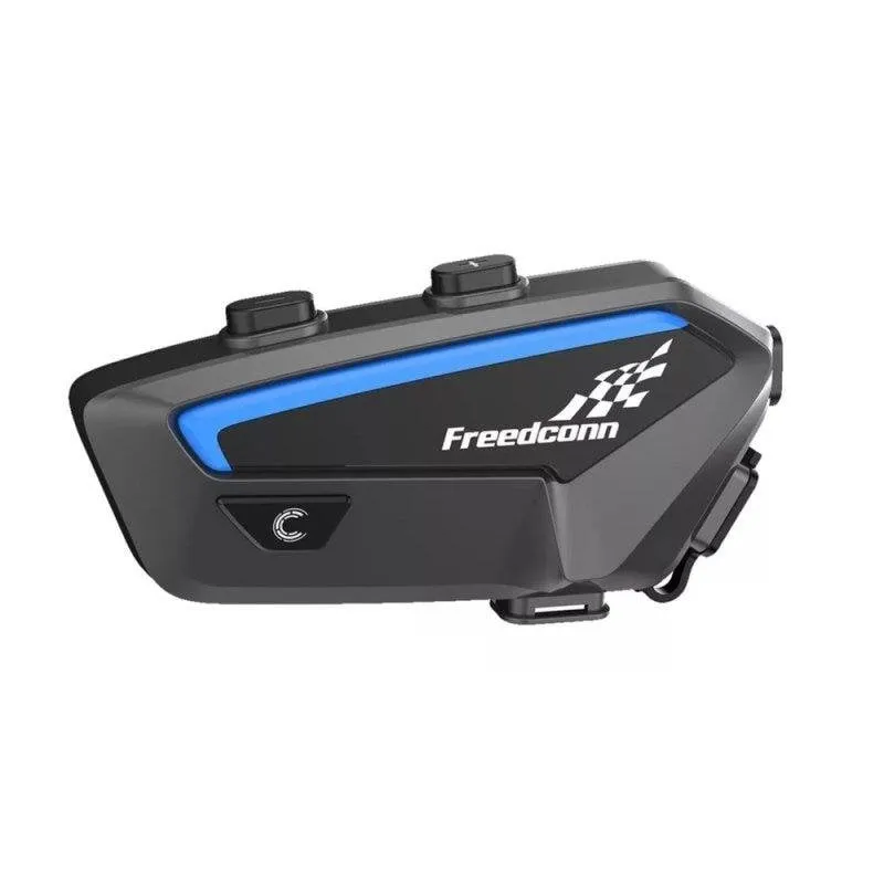 Auricolare Freedom Fx Bluetooth con Cancellazione Rumore, microfono doppio, impermeabile IP67, nero - immagine 1
