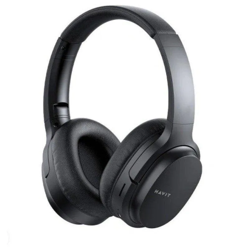 Auricolari Havit I62 wireless Bluetooth Over-Ear con microfono, colore nero - immagine 1