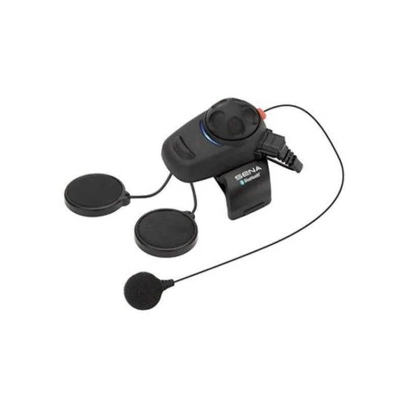 Auricolari Arsenal Smh5-10 wireless Bluetooth 3.0 per casco moto con microfono Nero - immagine 1