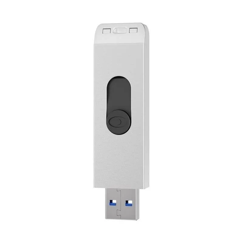 Unità Flash USB HP HPFD819W-A-64 64 GB USB 3.2 Gen 2 Scorrevole Argento - immagine 1