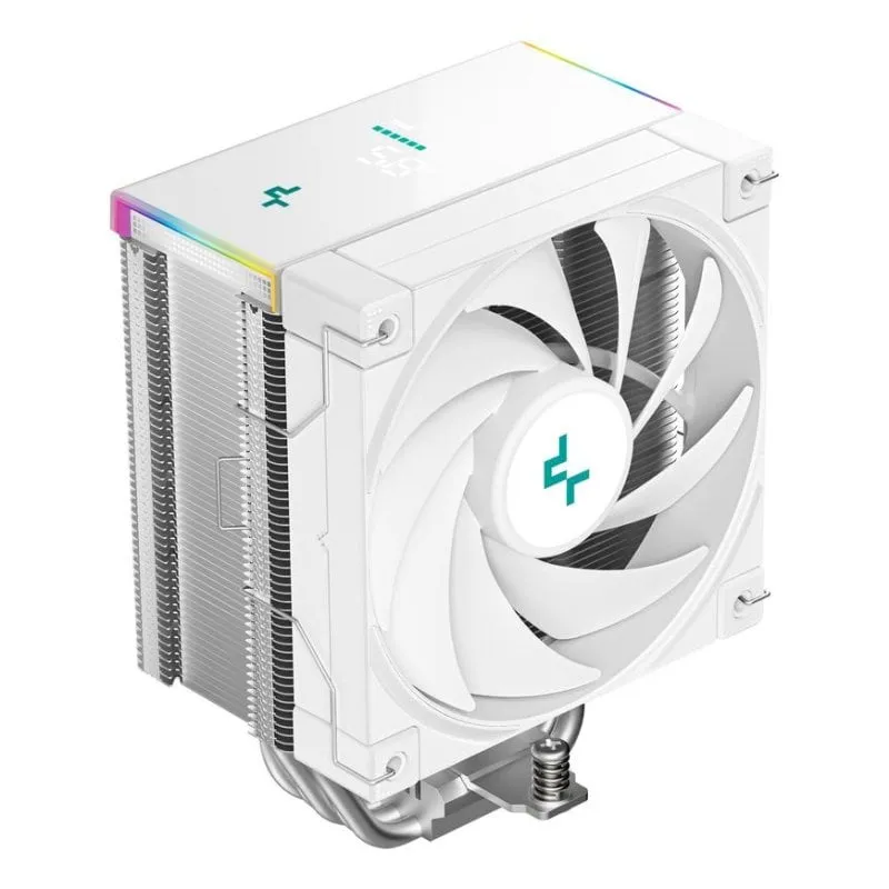 Refrigerazione Aria DeepCool Socket AM4 AM5 LGA1700 120mm AK500S Digital SE WH Display LED RGB - immagine 1