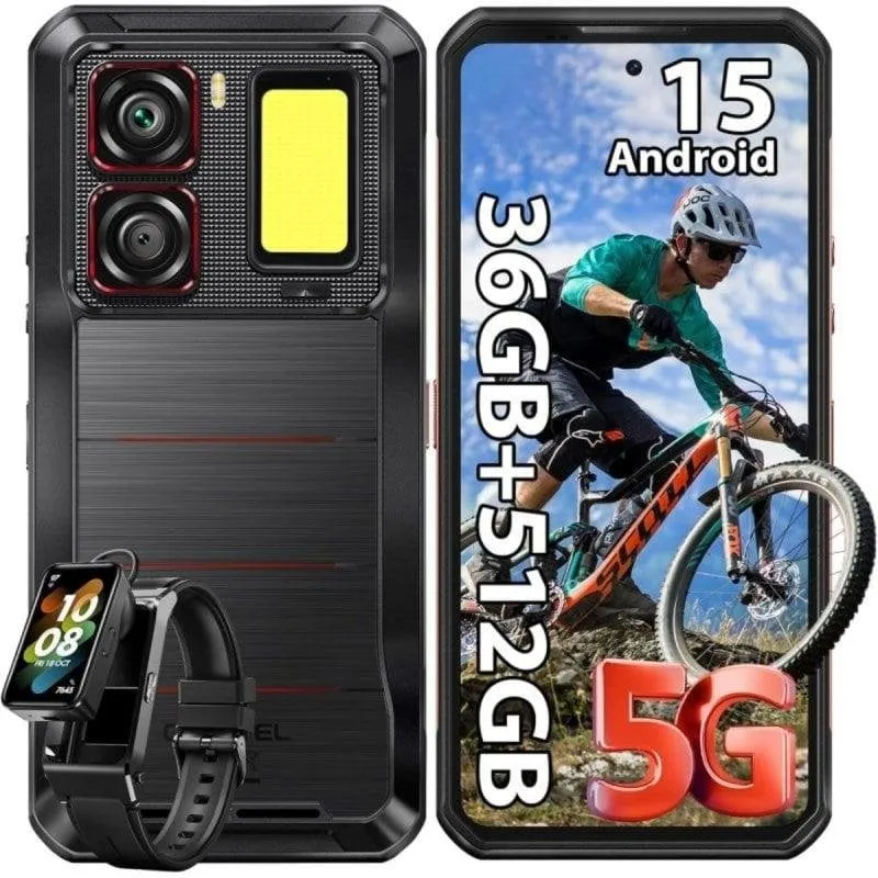 Oukitel WP300 5G 12GB 512GB 6.8" Nero rugged smartphone - immagine 1
