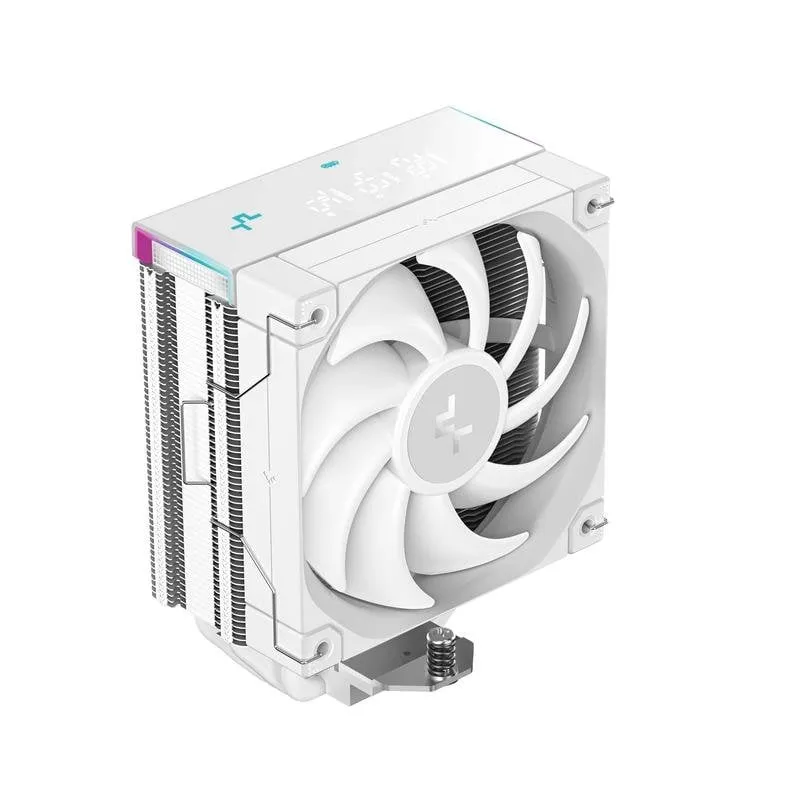 Refrigerazione ad Aria DeepCool Socket LGA1700 AM5 120mm AK400 Digital PRO WH LED RGB - immagine 1