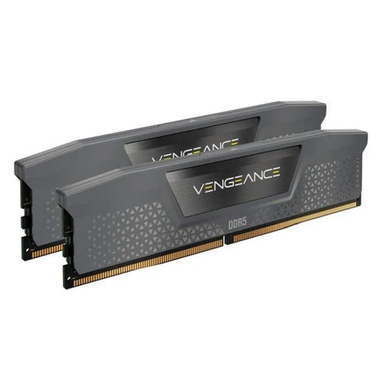 Memoria RAM Corsair Vengeance 32GB 2x16GB DDR5 6000MHz CL38 AMD EXPO Intel XMP Grigio - immagine 1