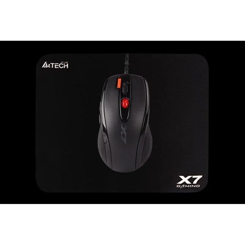 Ratón A4Tech X-7120 USB 2000 DPI Nero Ambidestro Memoria Integrata - immagine 1