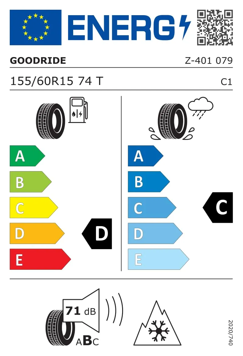 Goodride Z-401 205/60 R16 96V - Pneumatico per Autovettura TL Z XL 3PMSF M+S - immagine 5