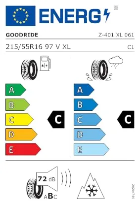 Goodride Z-401 215/55 R16 97V - Pneumatico per Autovettura TL Z XL 3PMSF M+S - immagine 5