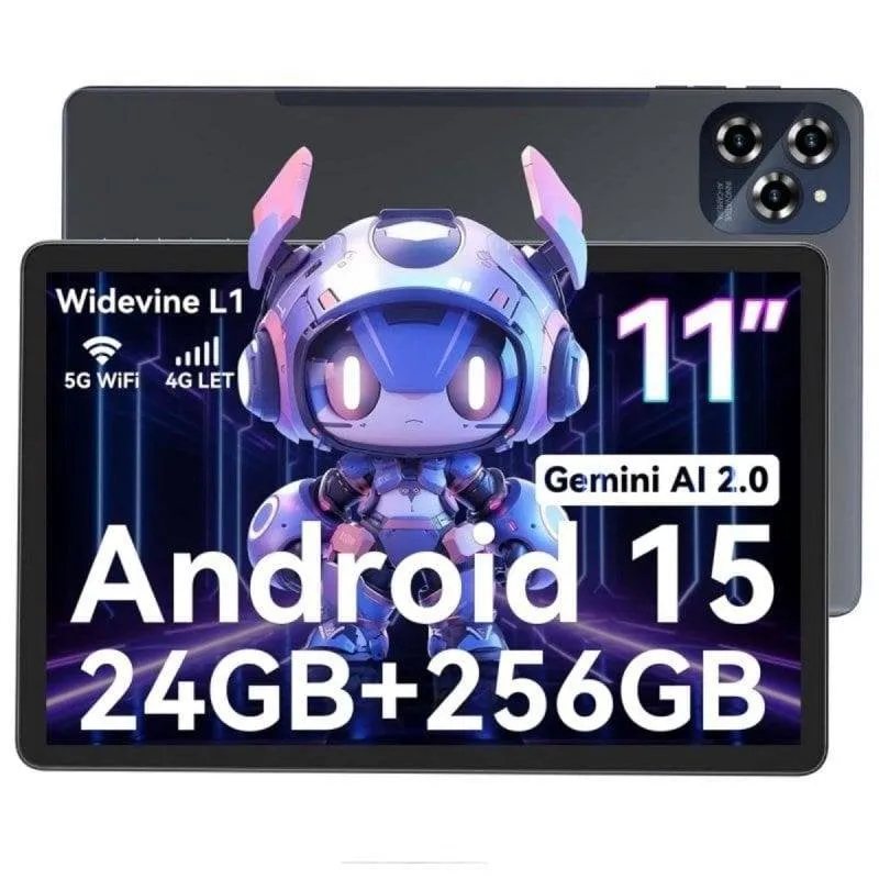 Tablet BestTab W90 WiFi + 4G 11" 24GB 256GB Grigio - immagine 1