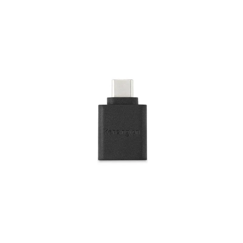 Adattatore USB-C a USB-A Kensington CA1010 Nero 5Gbps 3A Plug & Play - immagine 1